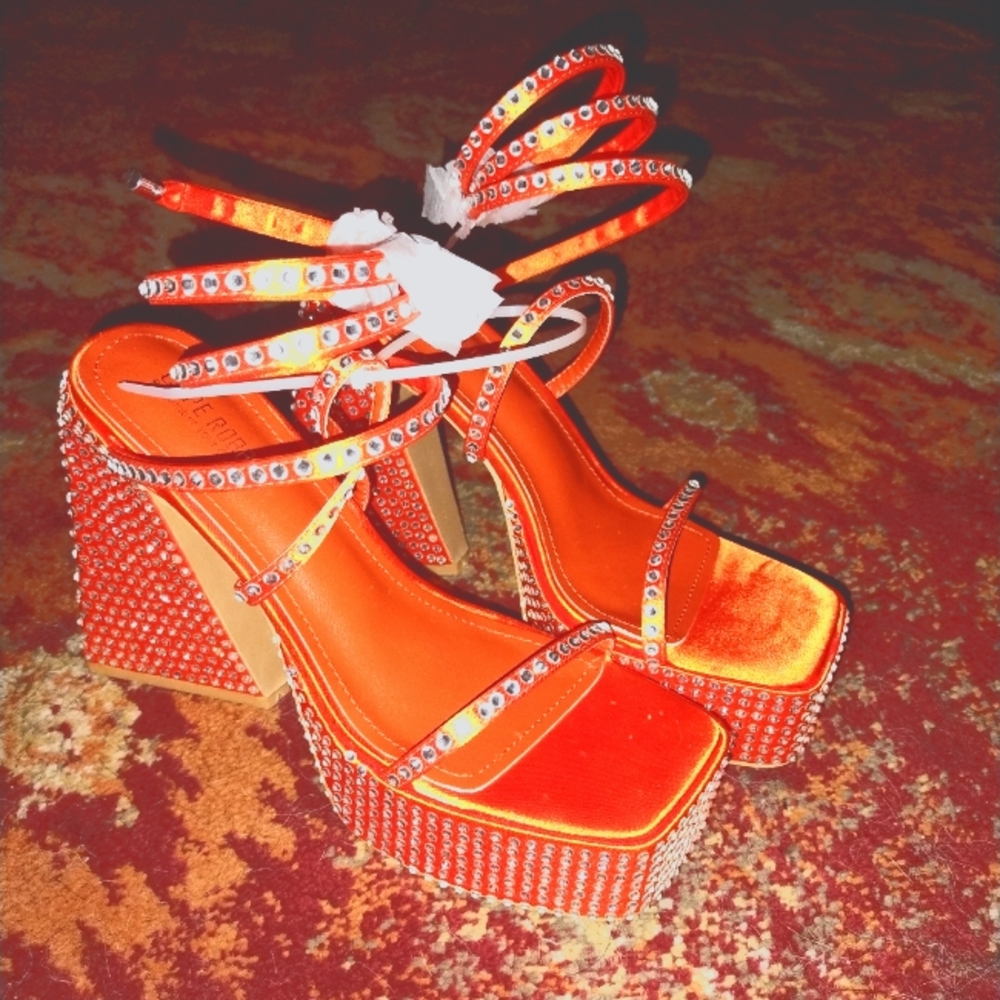 Cape Robbins Strappy Heels